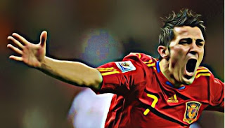 Spain's David Villa